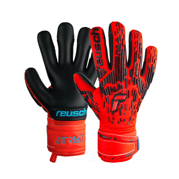 Reusch Attrakt Freegel Silver Finger Support 5370230 3333 schwarz rot 1